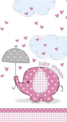Obrus „Baby Shower” 137x213 cm, 1 szt.