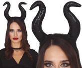 Opaska Tiara Rogi Diablica Zła Królowa Diabolina