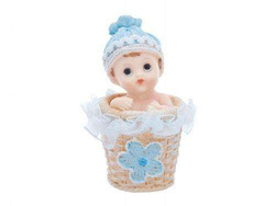 Figurka chłopiec w koszyczku, 11 cm, 1szt