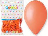 Balony G90 pastel 10" - pomarańczowe 04/ 100 szt.
