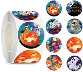 Naklejki Dekoracyjne na Rolce HALLOWEN 200szt