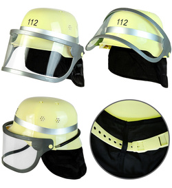 Hełm Dziecięcy Strażacki z Przesłoną 112 Karnawał