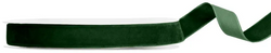 Tasiemka Welurowa, butelkowa zieleń, 15mm/10m
