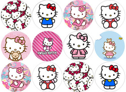 Muffiny na babeczki, Hello Kitty 1 kpl.