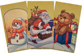 Woreczki Foliowe XMAS lakier-mat, 25x35cm 10szt.