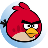 Opłatek tortowy 14 cm, Angry Birds 1 szt.