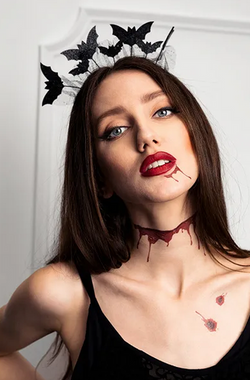 Tatuaże Zmywalne BLIZNY Rany Krew Halloween 13szt.