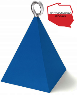 Ciężarek Piramidka NIEBIESKI, 70g