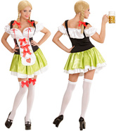 Kostium Strój BAWARKA Kokardki OKTOBERFEST, L