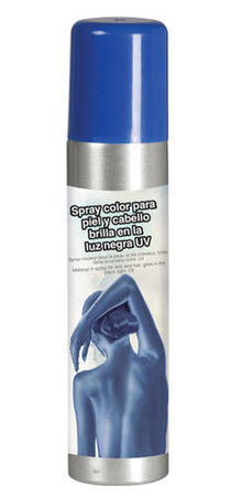 Niebieski spray do ciała i włosów 75 ml, 1 szt.