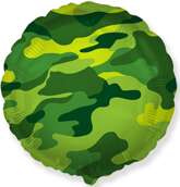 Balon foliowy 18 cali FX - Okrągły (moro)