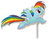 Balon foliowy 14" FX - "Kucyki: Rainbow Dash"