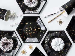 Talerzyki Trick or Treat, 20cm, 6szt.