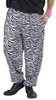 Spodnie Baggy Pumpy Zebra Strój Disco Lata 80 M/L
