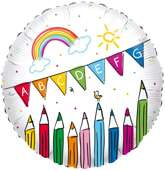 Balon Foliowy Rozpoczęcie Roku Szkoły Abc 45cm