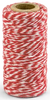 Sznurek Piekarski Bawełniany Biało-Czerwony 50m