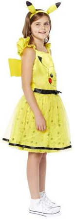 Strój Kostium Sukienka PIKACHU Pokemon 10-12 lat