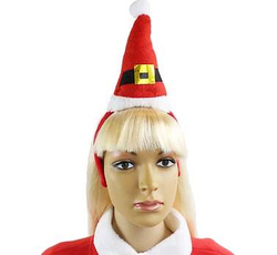 Opaska "Czapka Mikołaja", 11x19 cm