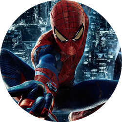 Opłatek tortowy 14 cm, Spiderman 1 szt.