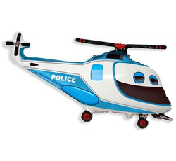 Balon foliowy 24" Helikopter Policyjny, 1 szt.