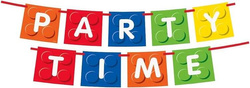 Baner Girlanda KLOCKI Urodziny Party Lego 182cm