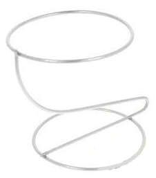 Stojak Faberge, srebrny 8cm , 1 szt.