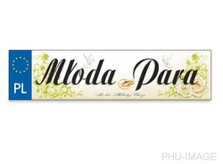 Tablice rejestr. weselne 50x11,5 cm, 1 szt