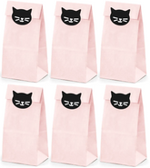 Torebki Papierowe Podziękowania KOTKI Koty 6szt.