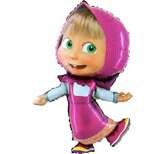 Balon foliowy Masha 36", 1 szt.