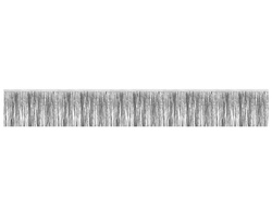 Girlanda Metaliczna Srebrna Frędzle Party 30x300cm