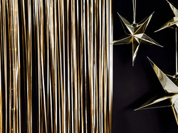 Kurtyna Imprezowa do Zdjęć ZŁOTA, 90x250cm