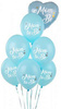 Balony Mom to Be, Pastelowy Niebieski, 30cm, 5szt.