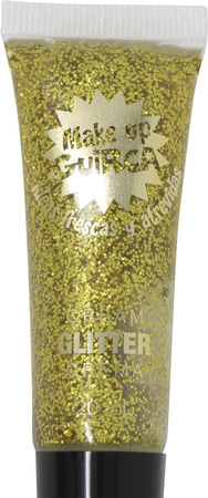 Farbka do Malowania Twarzy ZŁOTA Brokatowa 20ml