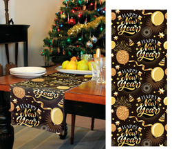 Bieżnik na Stół Happy New Year Sylwester 28x300cm