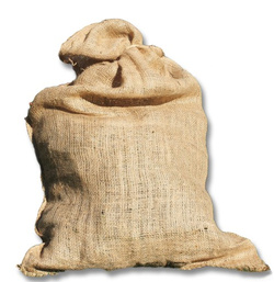 Jutowy Worek na prezenty 50 X 55 cm, 1 szt.