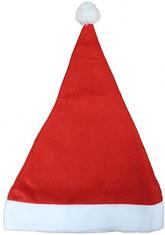 Czapka Świętego MIKOŁAJA z Pomponem 29x41cm