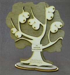 Ciężarek Piramida QL,perłowy różowy 1 szt.