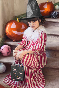 Balon Foliowy Pomarańczowa DYNIA Halloween 40cm