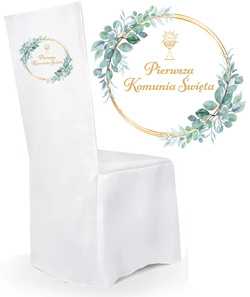 Porkowiec z Nadrukiem TYŁ Komunia KOŁO Eukaliptus