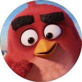 Opłatek tortowy 29 cm, Angry Birds Movie 1 szt.