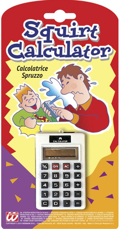 Psikawka KALKULATOR NA WODĘ Sikawka Żart Prank