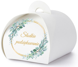 Pudełeczka Słodkie Podziękowanie KOŁO 10szt.