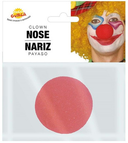 Nos Klauna KLAUN Piankowy z Gąbki Czerwony 5cm