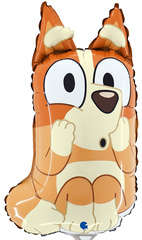 Balon Foliowy Pies BINGO Bluey Urodziny 17x30cm