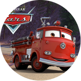 Opłatek tortowy 14 cm, Cars 1 szt.