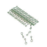 Haczyki do ozdób plastikowe 1 op.