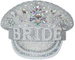 Czapka Oficerska z Diamentami BRIDE Panieński