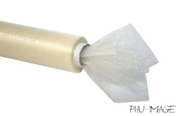 Organza dekoracyjna 36cm*10y, krem, 1 szt.