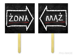 Tabliczki do zdjęć - Fotobudka 1 kpl.