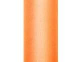 Tiul gładki, pomarańcz, 15cm x 9m, 1szt.